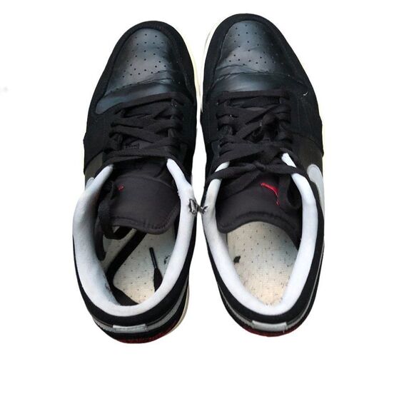 RARE 2015 Nike Air Jordan 1 Low Black Wolf Grey Size 11 - Picture 5 of 15